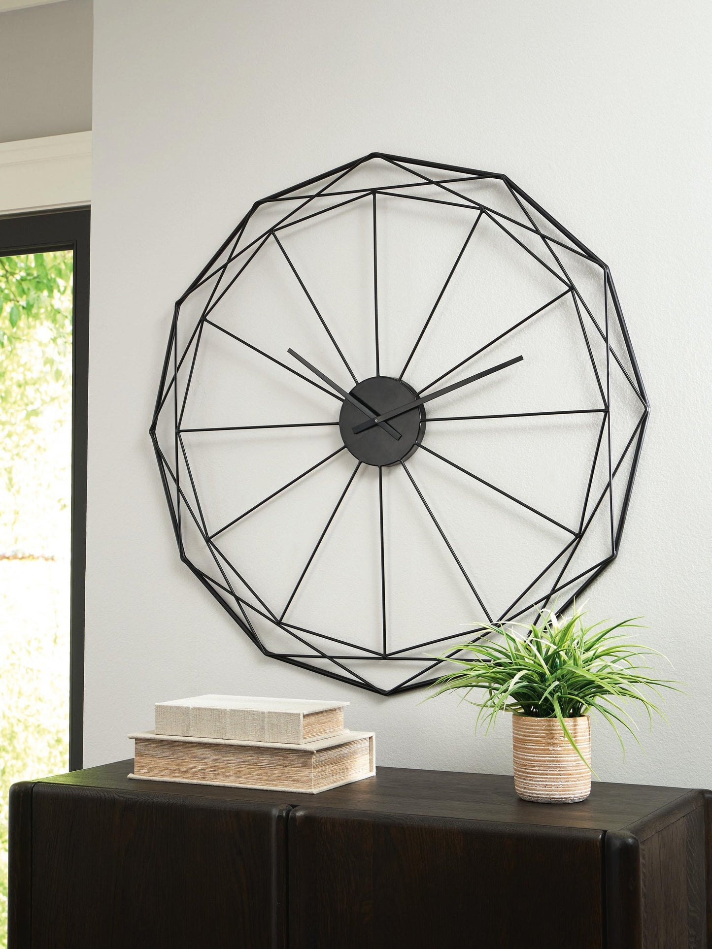 Arkthorne Wall Clock Signature Design by Ashley®