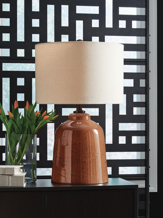 Aaleahya Glass Table Lamp (1/CN) Signature Design by Ashley®