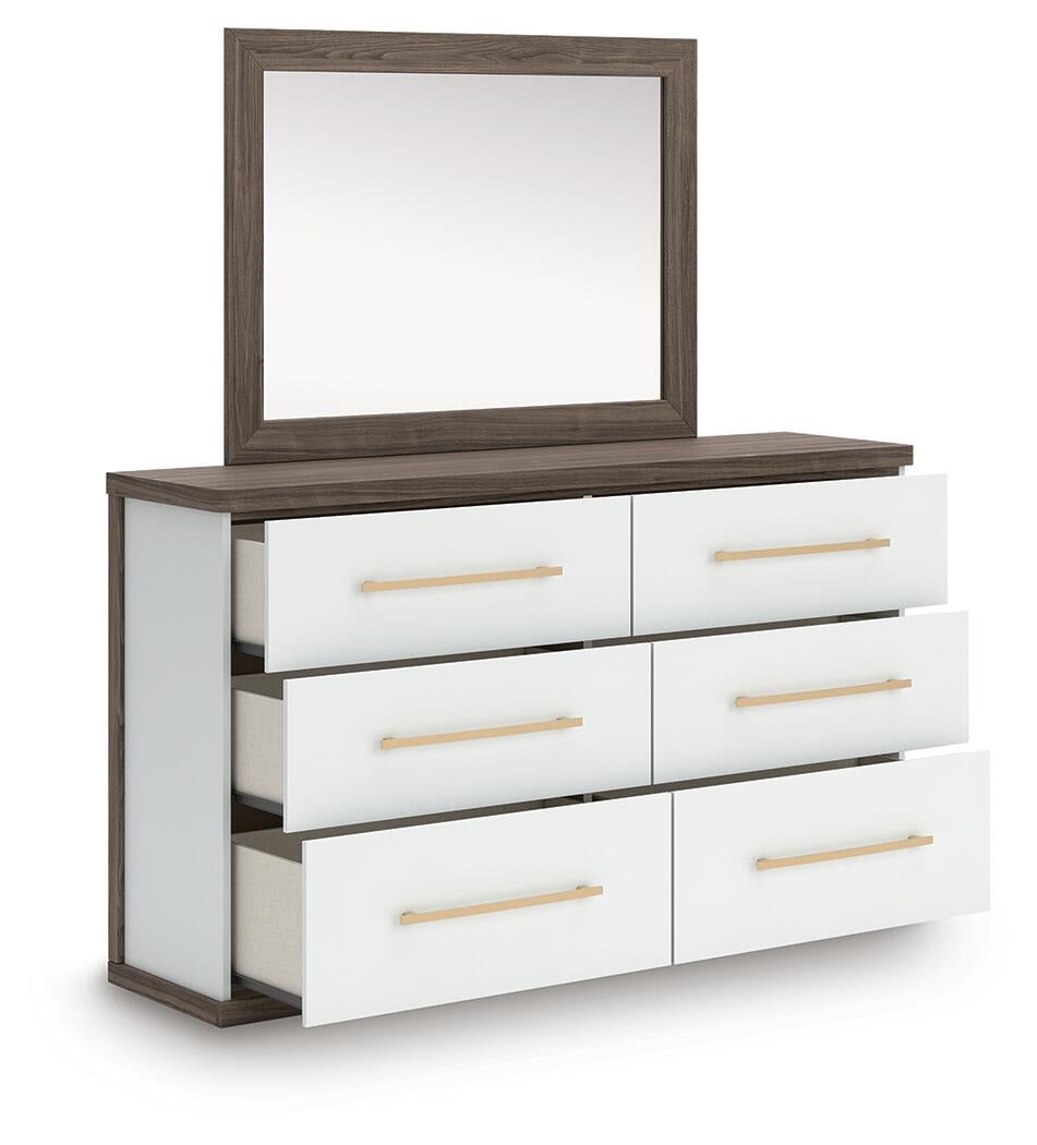 Kendanport Dresser and Mirror Signature Design by Ashley®