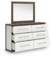 Kendanport Dresser and Mirror Signature Design by Ashley®