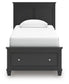 Lanolee  Panel Storage Bed Signature Design by Ashley®