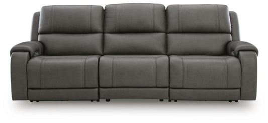 5Z - Pittson 3-Piece Power Sectional Reclining Sofa Signature Design by Ashley®