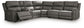 Bleckley 6-Piece Power Reclining Sectional Signature Design by Ashley®