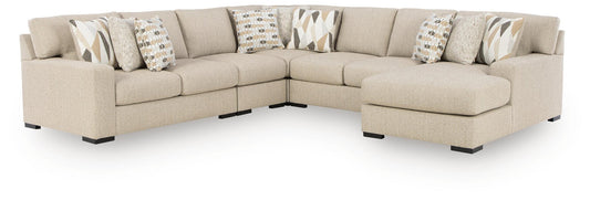 Laurelgrove 5-Piece Sectional with Chaise Benchcraft®