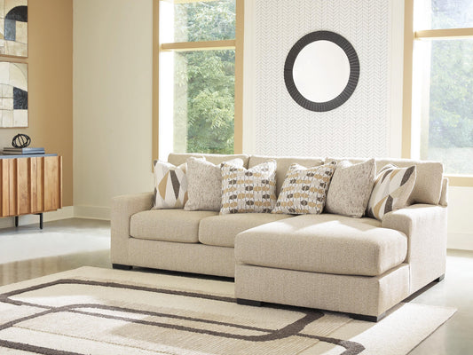 Laurelgrove 2-Piece Sectional Sofa Chaise Benchcraft®