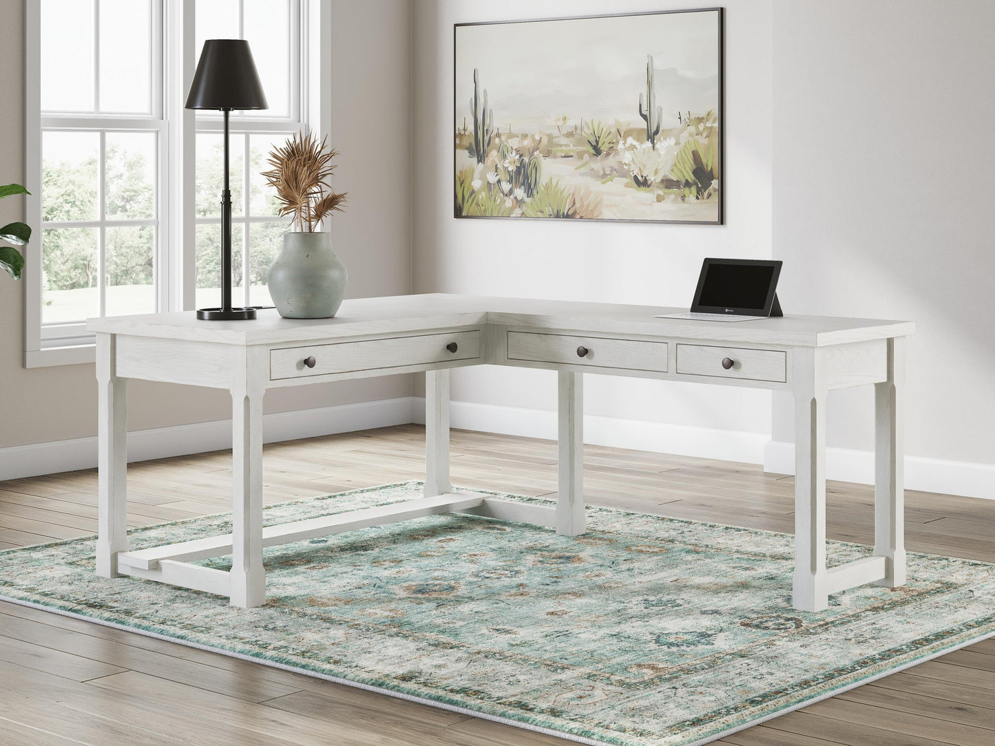 Robbinsdale L-Shaped Home Office Desk Signature Design by Ashley®