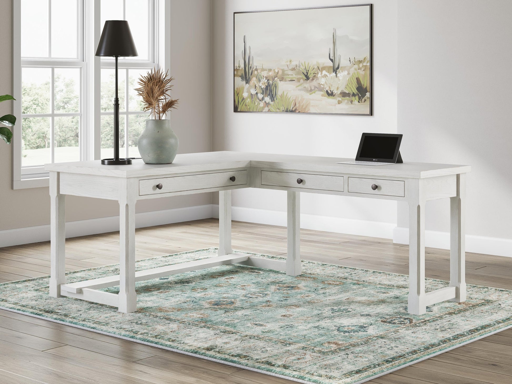 Robbinsdale L-Shaped Home Office Desk Signature Design by Ashley®