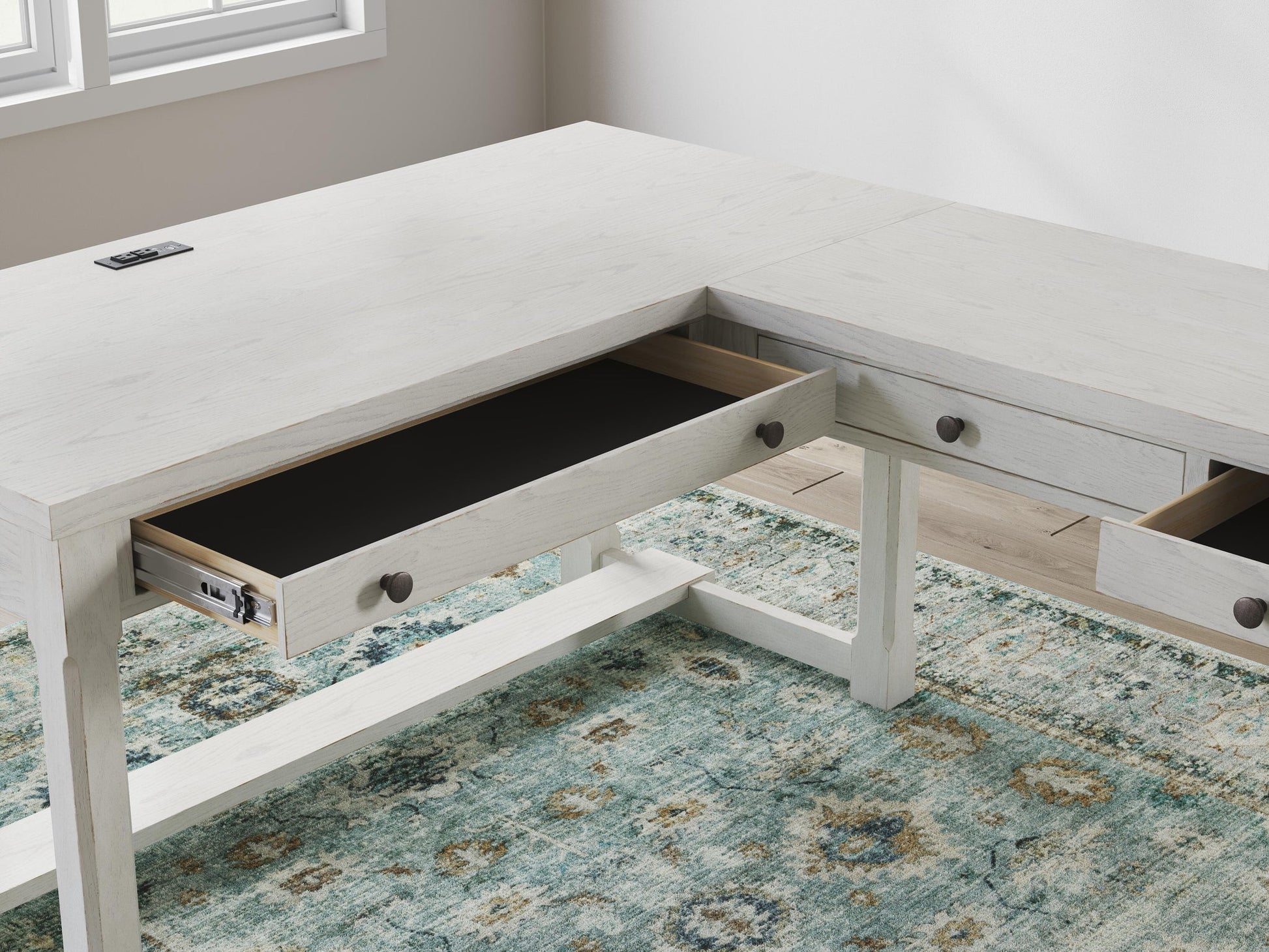 Robbinsdale L-Shaped Home Office Desk Signature Design by Ashley®