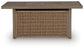 Laguna Heights Rectangular Fire Pit Table Signature Design by Ashley®