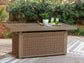 Laguna Heights Rectangular Fire Pit Table Signature Design by Ashley®