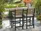 Shoreline Beach Counter Table Set (3/CN) Signature Design by Ashley®