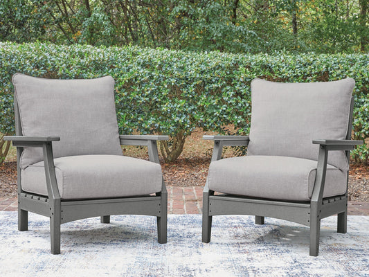 Cove Beach Lounge Chair w/Cushion (2/CN) Signature Design by Ashley®