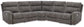 Next-Gen Durapella 5-Piece Power Reclining Sectional Signature Design by Ashley®