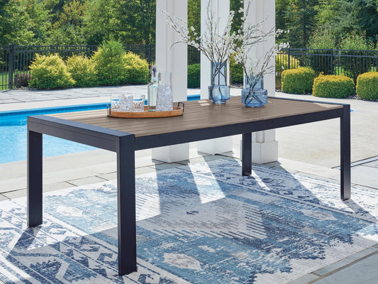 East Beach RECT Dining Table w/UMB OPT Signature Design by Ashley®