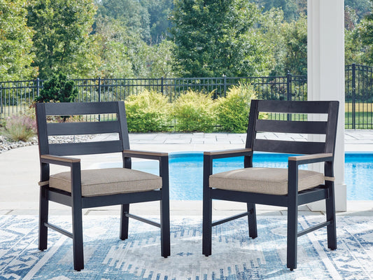 East Beach Arm Chair With Cushion (2/CN) Signature Design by Ashley®