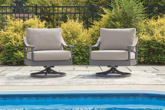 Ocean Beach Swivel Lounge w/ Cushion Signature Design by Ashley®