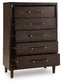 Dantenton Five Drawer Chest Benchcraft®