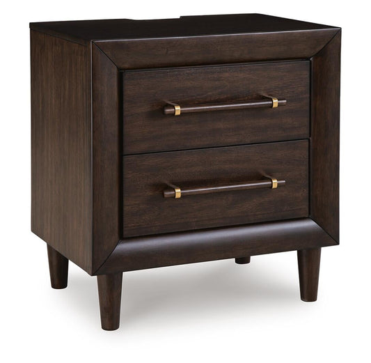 Dantenton Two Drawer Night Stand Benchcraft®
