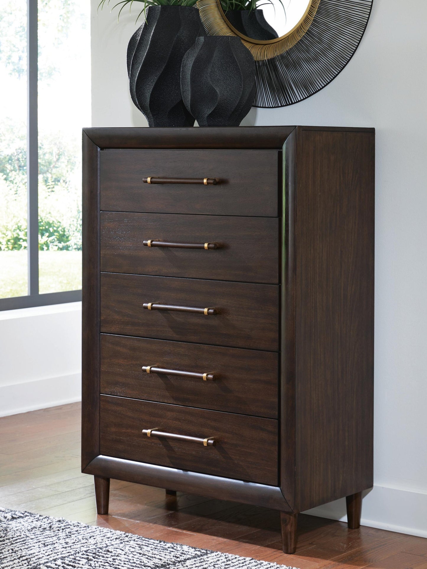 Dantenton Five Drawer Chest Benchcraft®