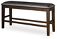 Haddigan DBL Counter UPH Bench (1/CN) Signature Design by Ashley®