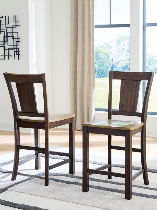 Rylandeen Barstool (2/CN) Signature Design by Ashley®