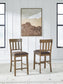Urbinforte Upholstered Barstool (2/CN) Signature Design by Ashley®