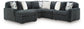 Midnight-Madness 5-Piece Sectional with Chaise Signature Design by Ashley®