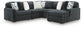 Midnight-Madness 5-Piece Sectional with Chaise Signature Design by Ashley®