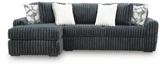 Midnight-Madness 2-Piece Sectional Sofa Chaise Signature Design by Ashley®