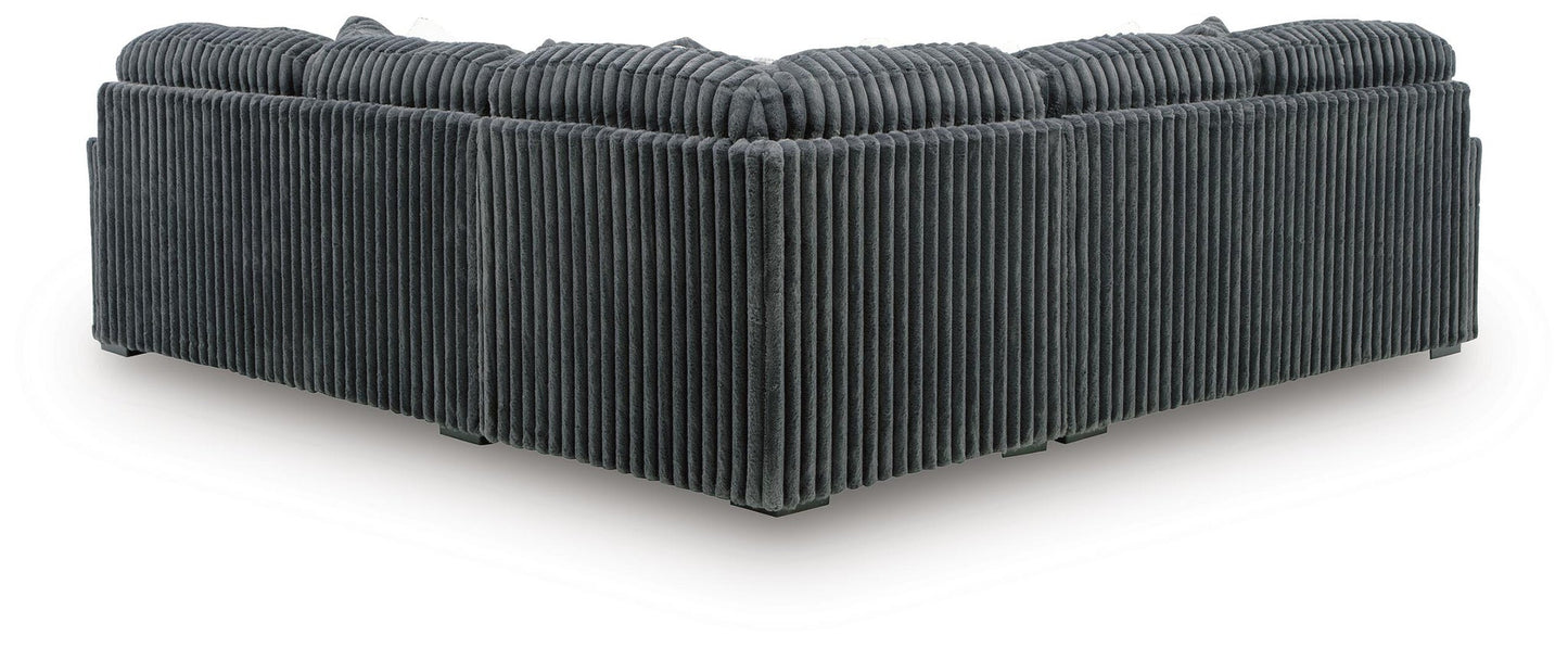 Midnight-Madness 3-Piece Sectional Signature Design by Ashley®