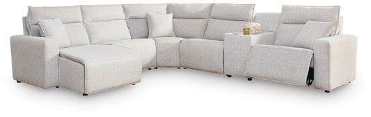 Modmax II 6-Piece Power Reclining Sectional with Chaise and Console Signature Design by Ashley®