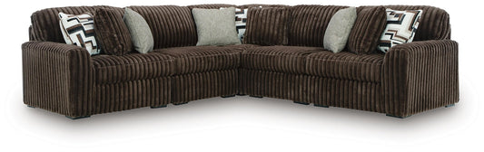 Midnight-Madness 5-Piece Sectional Signature Design by Ashley®