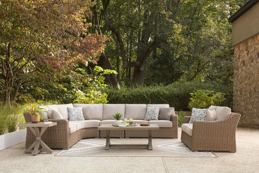 Laguna Heights 4-Piece Outdoor Sectional Signature Design by Ashley®