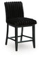 Mervannie Upholstered Barstool (2/CN) Signature Design by Ashley®