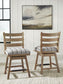 Ridgester UPH Swivel Barstool (2/CN) Benchcraft®