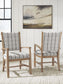 Ridgester Dining UPH Arm Chair (2/CN) Benchcraft®