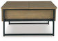 Montia Lift Top Cocktail Table Signature Design by Ashley®