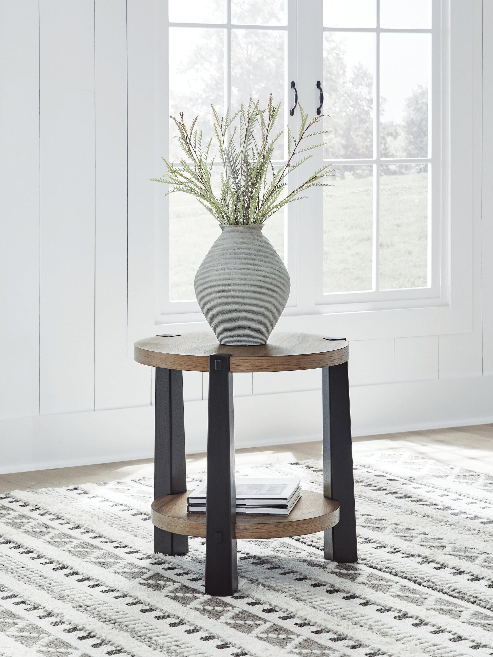 Ridgester Round End Table Signature Design by Ashley®