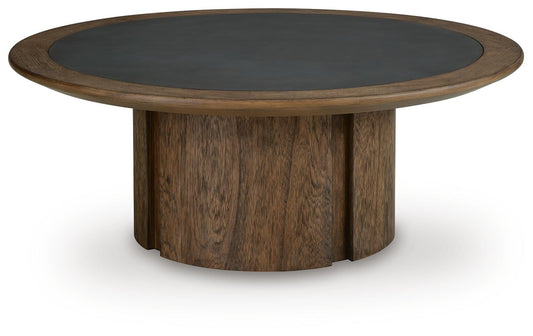 Dontayne Round Cocktail Table Signature Design by Ashley®