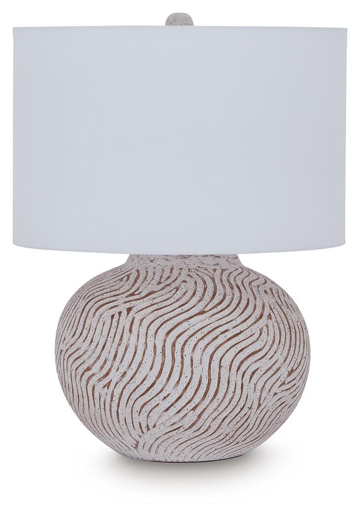 Vien Terracotta Table Lamp (1/CN) Signature Design by Ashley®