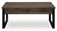 Wickman Falls Rectangular Cocktail Table Signature Design by Ashley®