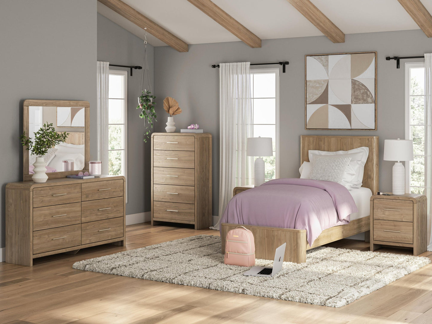Gramburg  Panel Platform Bed Signature Design by Ashley®
