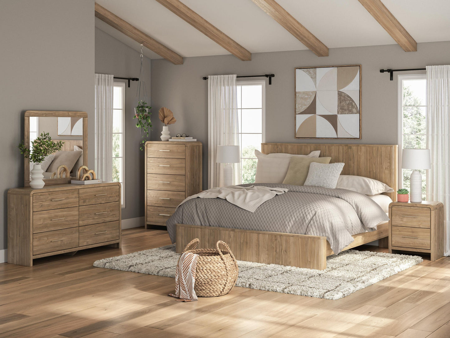 Gramburg  Panel Bed Signature Design by Ashley®