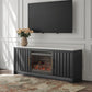 Cadmori 63" TV Stand with Electric Fireplace Signature Design by Ashley®