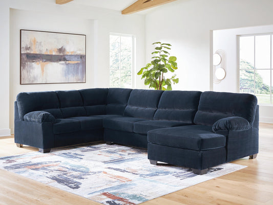 SimpleJoy 3-Piece Sectional with Chaise Signature Design by Ashley®