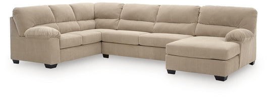 SimpleJoy 3-Piece Sectional with Chaise Signature Design by Ashley®