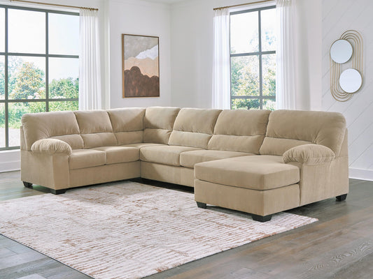 SimpleJoy 3-Piece Sectional with Chaise Signature Design by Ashley®