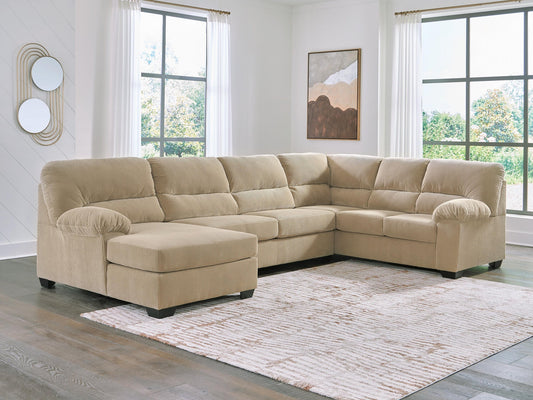 SimpleJoy 3-Piece Sectional with Chaise Signature Design by Ashley®