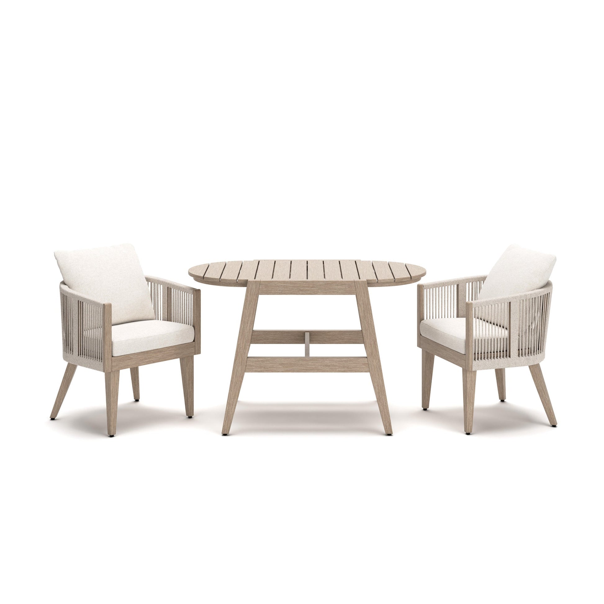 Ivory Vine Chairs w/CUSH/Table Set (3/CN) Signature Design by Ashley®