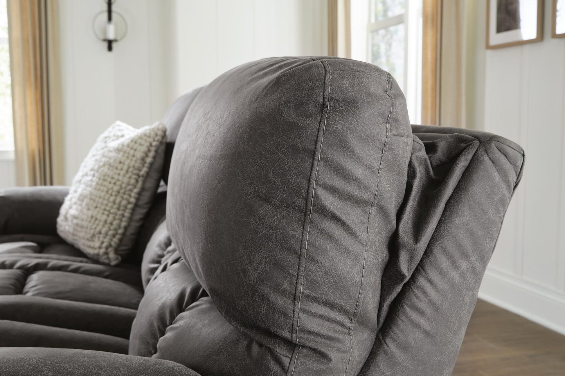 Bakerstein PWR REC Loveseat/CON/ADJ HDRST Signature Design by Ashley®